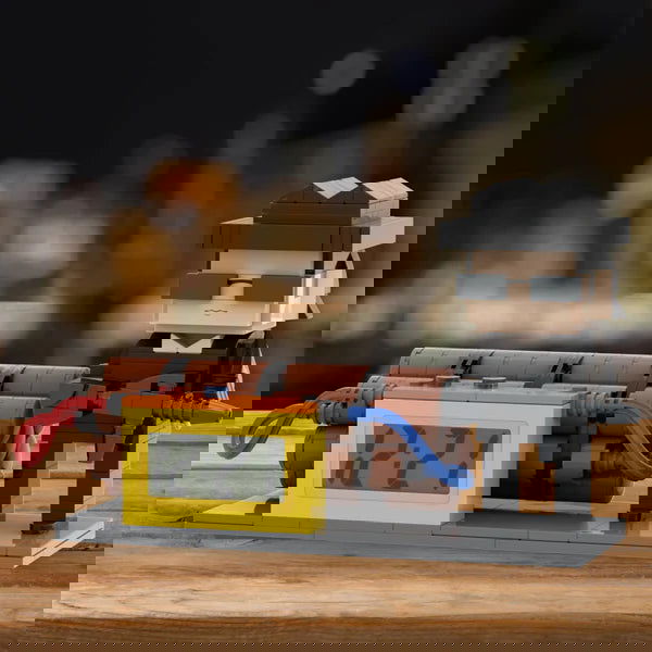 Custom Brick Figures Clock Personalized Dangerous Elements Brick Figures Clock Gifts for Him - DigiVirt