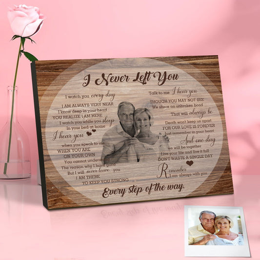 Custom Desktop Picture Frame I Never Left You Photo Frame - DigiVirt