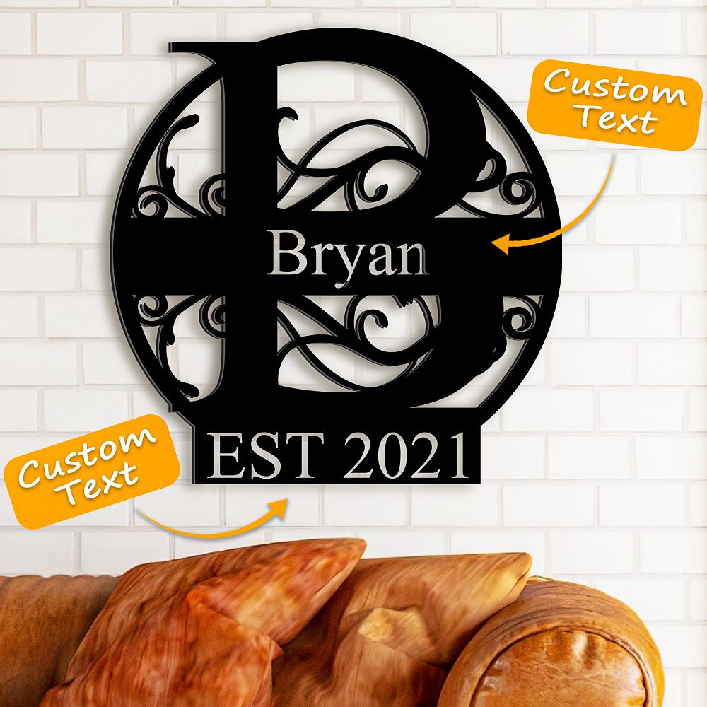 Custom Family Name Decor Last Name Sign Best Wedding Gift for Your Loved Ones - DigiVirt