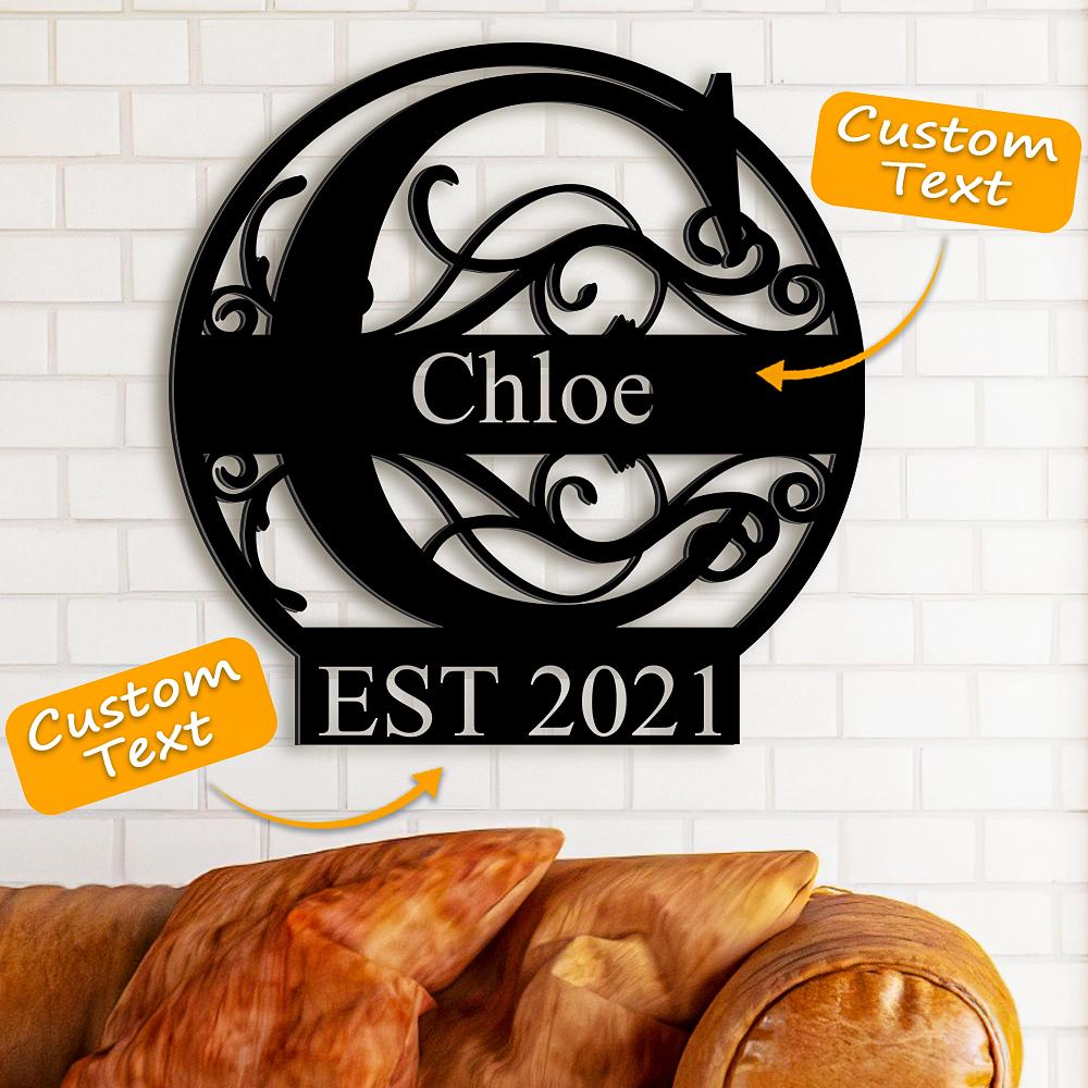 Custom Family Name Decor Last Name Sign Best Wedding Gift for Your Loved Ones - DigiVirt