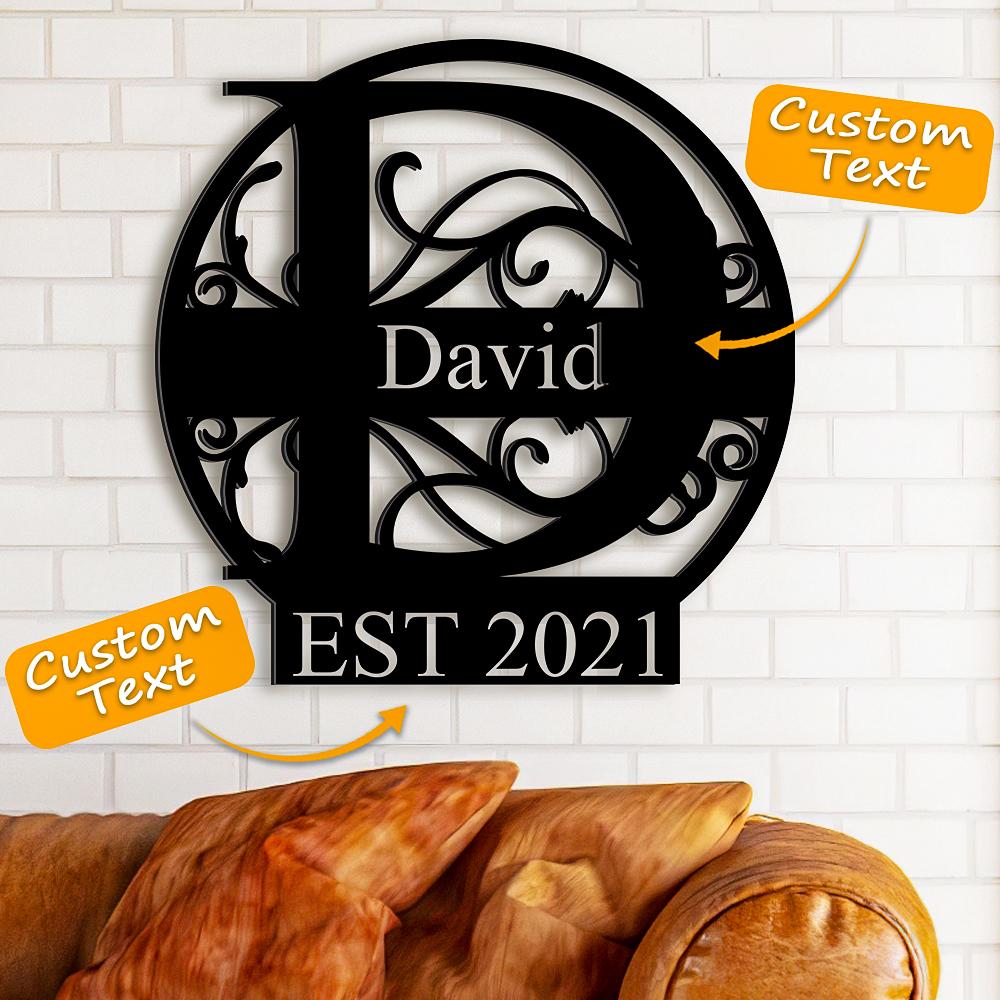 Custom Family Name Decor Last Name Sign Best Wedding Gift for Your Loved Ones - DigiVirt