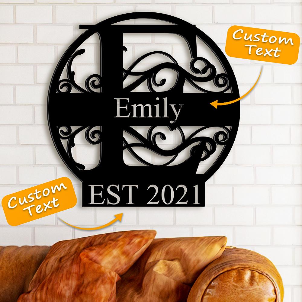 Custom Family Name Decor Last Name Sign Best Wedding Gift for Your Loved Ones - DigiVirt