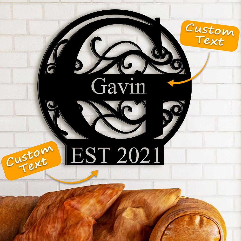Custom Family Name Decor Last Name Sign Best Wedding Gift for Your Loved Ones - DigiVirt