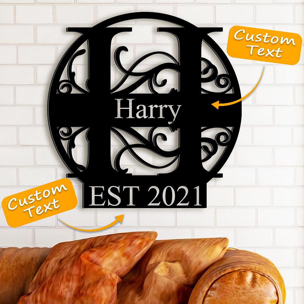 Custom Family Name Decor Last Name Sign Best Wedding Gift for Your Loved Ones - DigiVirt