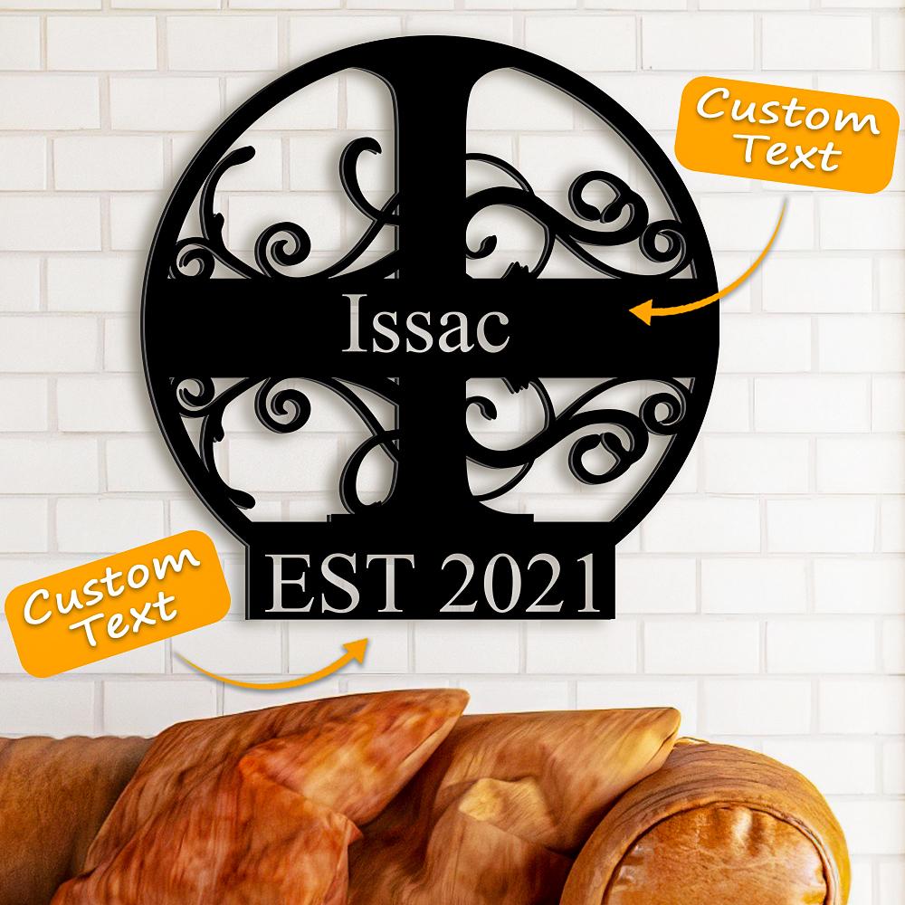 Custom Family Name Decor Last Name Sign Best Wedding Gift for Your Loved Ones - DigiVirt