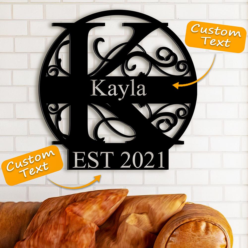 Custom Family Name Decor Last Name Sign Best Wedding Gift for Your Loved Ones - DigiVirt