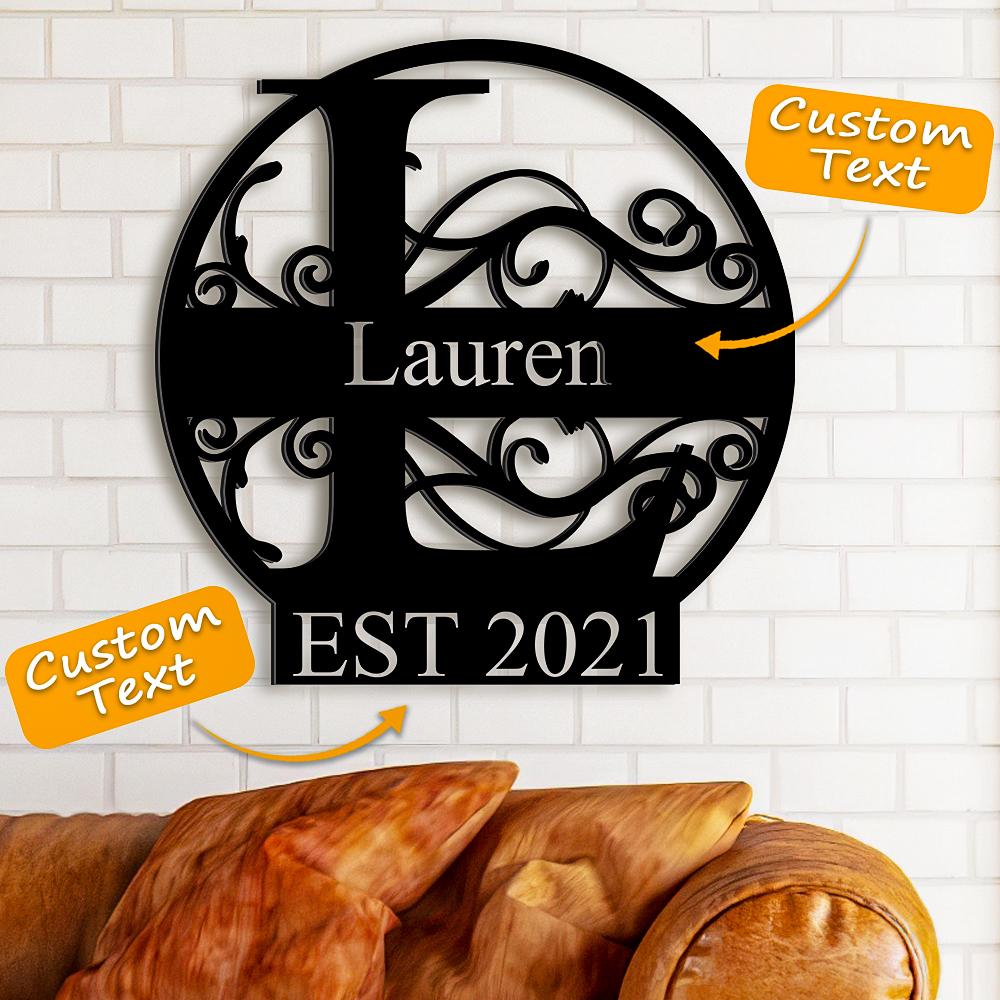 Custom Family Name Decor Last Name Sign Best Wedding Gift for Your Loved Ones - DigiVirt