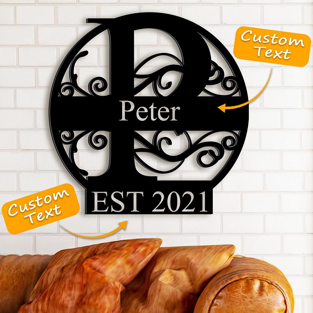 Custom Family Name Decor Last Name Sign Best Wedding Gift for Your Loved Ones - DigiVirt