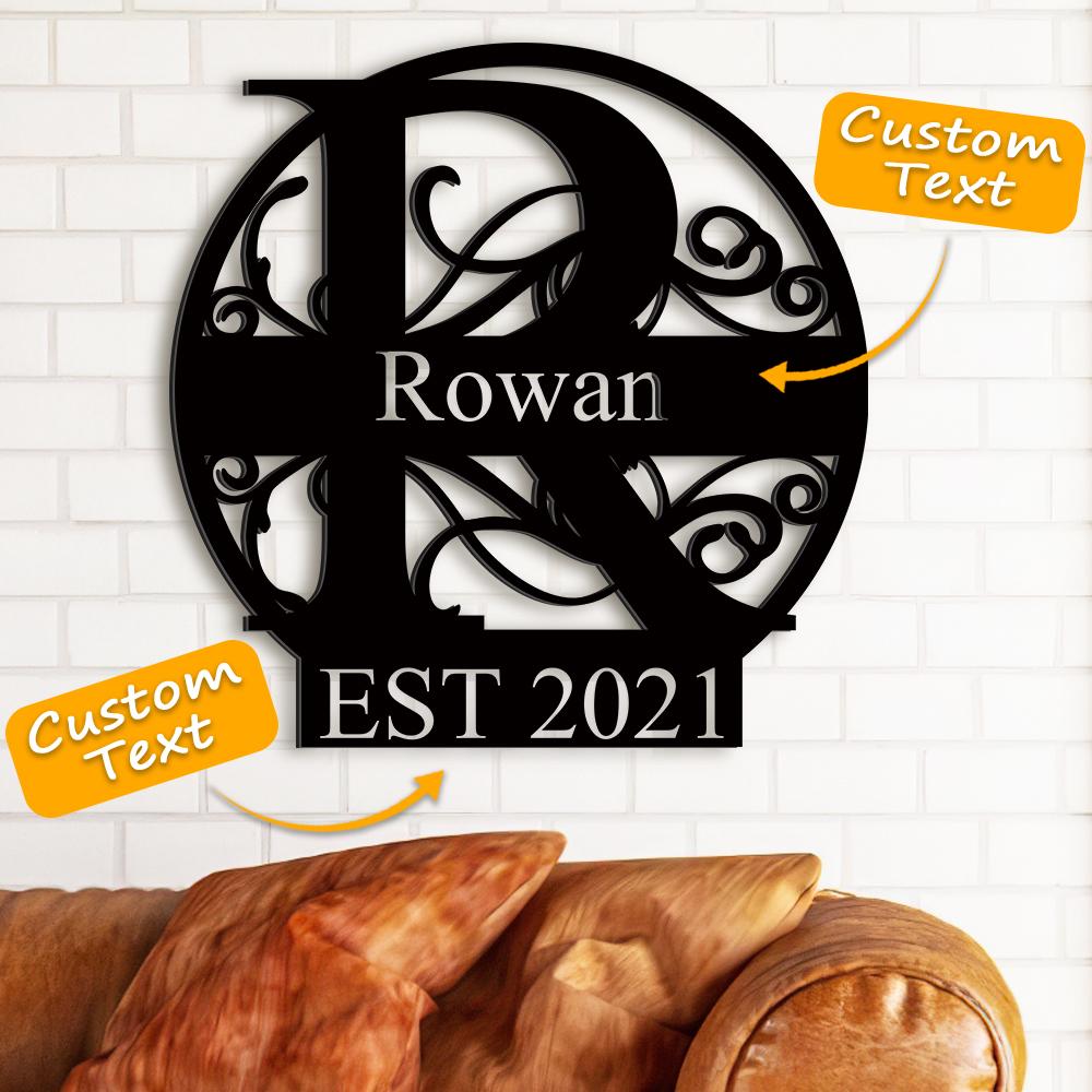 Custom Family Name Decor Last Name Sign Best Wedding Gift for Your Loved Ones - DigiVirt
