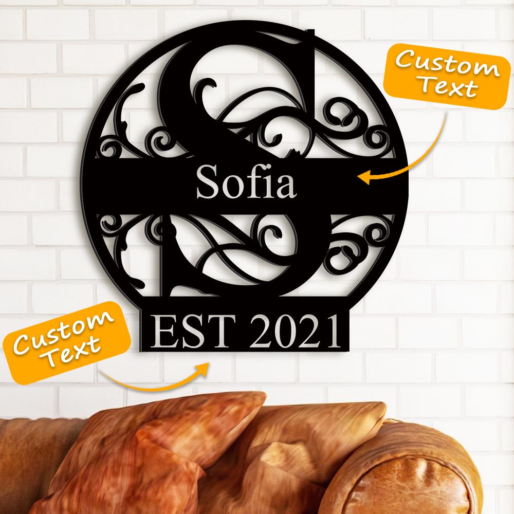 Custom Family Name Decor Last Name Sign Best Wedding Gift for Your Loved Ones - DigiVirt