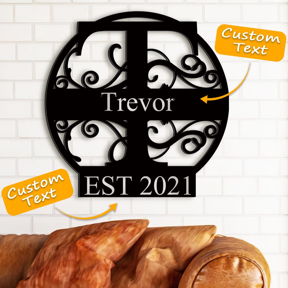 Custom Family Name Decor Last Name Sign Best Wedding Gift for Your Loved Ones - DigiVirt