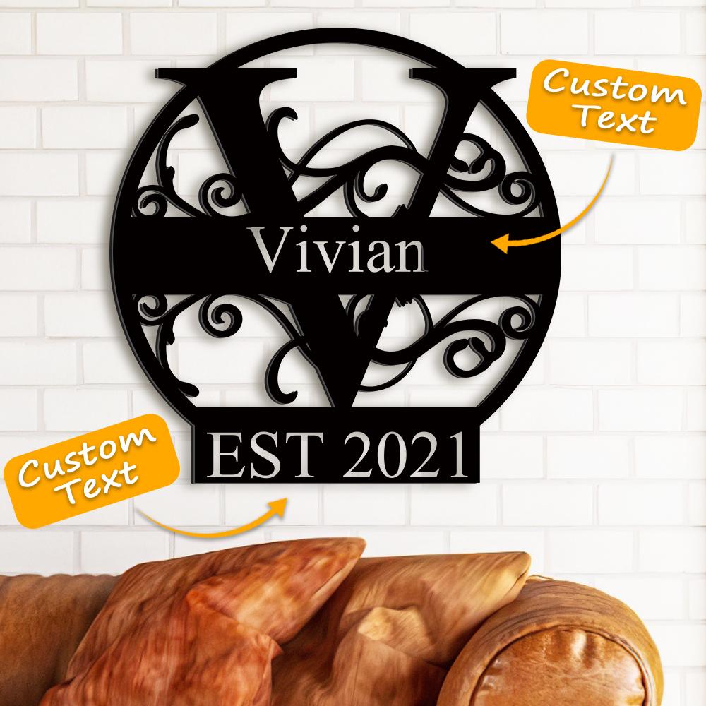 Custom Family Name Decor Last Name Sign Best Wedding Gift for Your Loved Ones - DigiVirt
