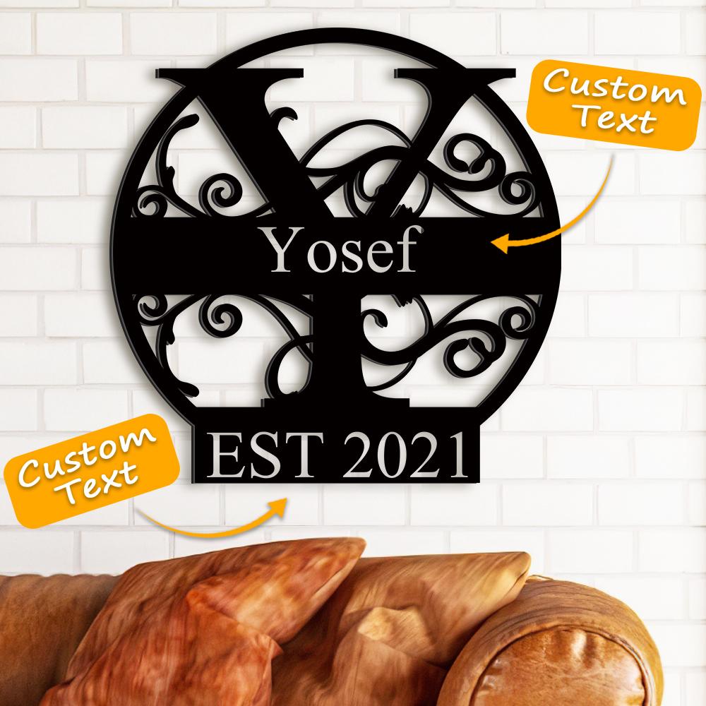 Custom Family Name Decor Last Name Sign Best Wedding Gift for Your Loved Ones - DigiVirt