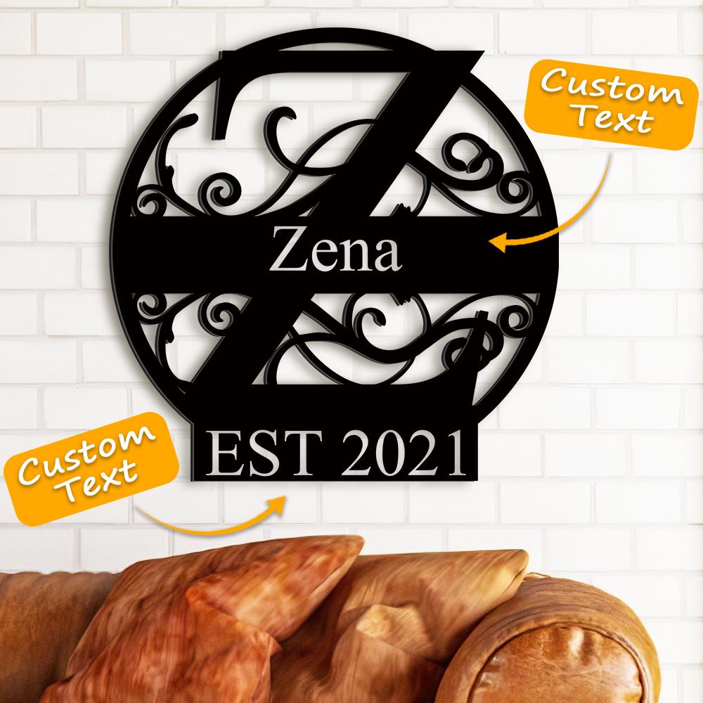 Custom Family Name Decor Last Name Sign Best Wedding Gift for Your Loved Ones - DigiVirt