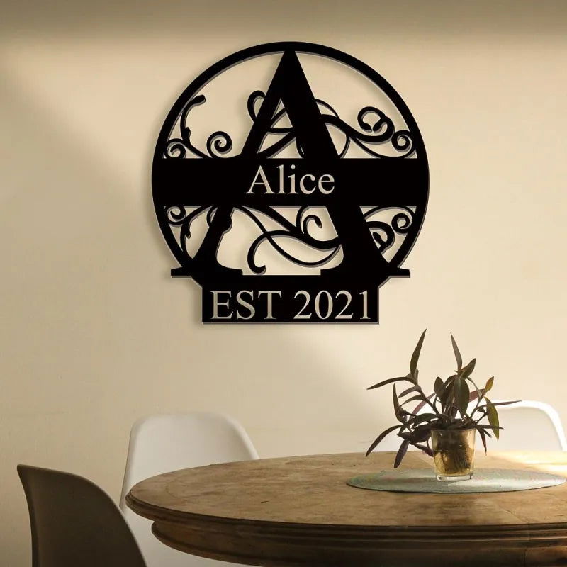Custom Family Name Decor Last Name Sign Best Wedding Gift for Your Loved Ones - DigiVirt