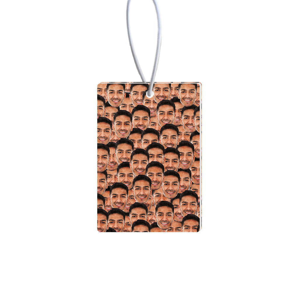 Custom Funny Car Air Fresheners Rearview Mirror Ornament Rectangle Air Freshener for Car - DigiVirt