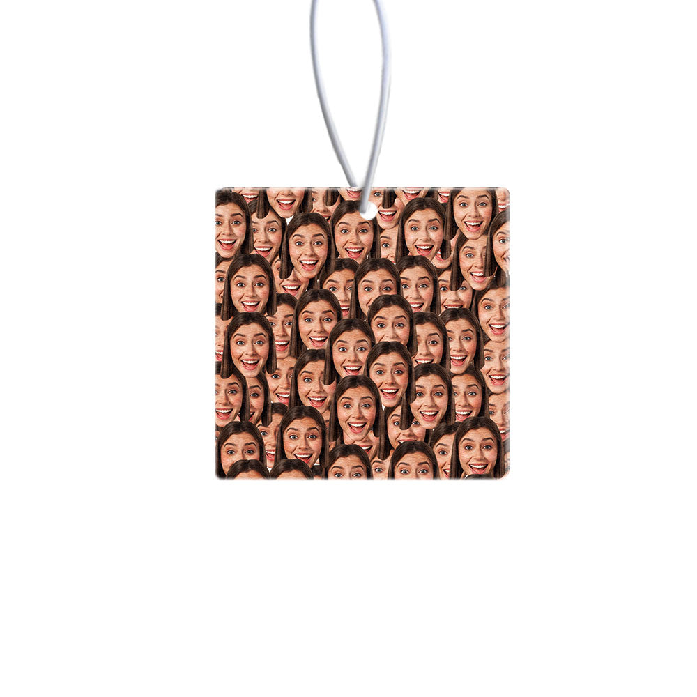 Custom Funny Car Air Fresheners Rearview Mirror Ornament Rectangle Air Freshener for Car - DigiVirt