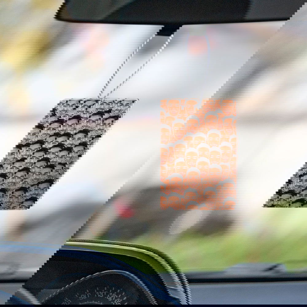 Custom Funny Car Air Fresheners Rearview Mirror Ornament Rectangle Air Freshener for Car - DigiVirt