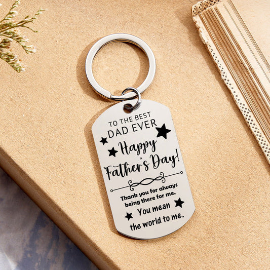 Custom Keychain Anniversary Keychain Calendar Gifts For Dad - DigiVirt
