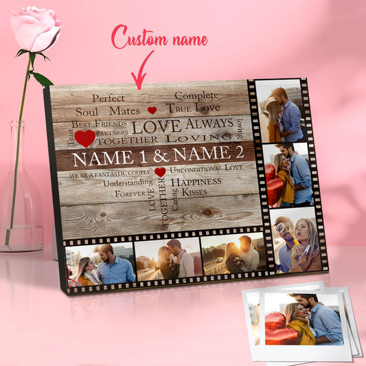 Custom Name Film Art Photo Frame Desktop Picture Frame - DigiVirt