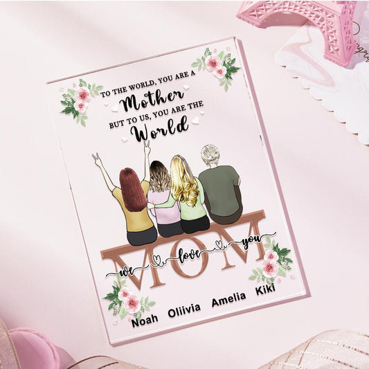 Custom Photo Acrylic Plaque For Mom - DigiVirt