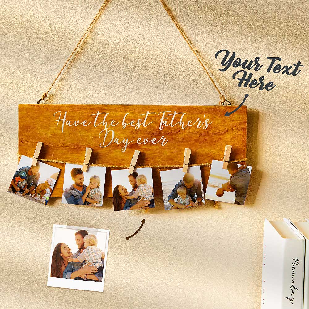 Custom Photo Display Board Picture Hanging Board Home Decoration - DigiVirt