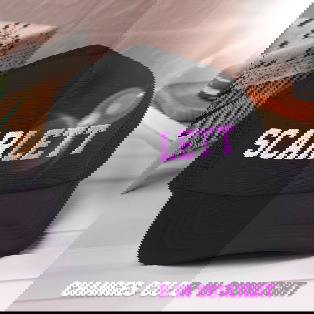 Custom Puff Print Trucker Hat Personalized Name Light-changing Foam Trucker Caps Back to School Gift - DigiVirt