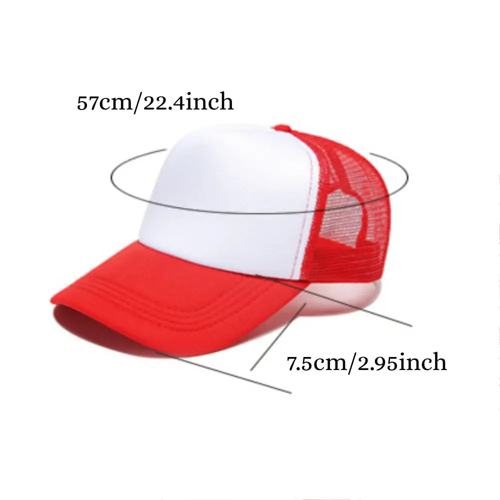 Custom Puff Print Trucker Hat Personalized Name Light-changing Foam Trucker Caps Back to School Gift - DigiVirt