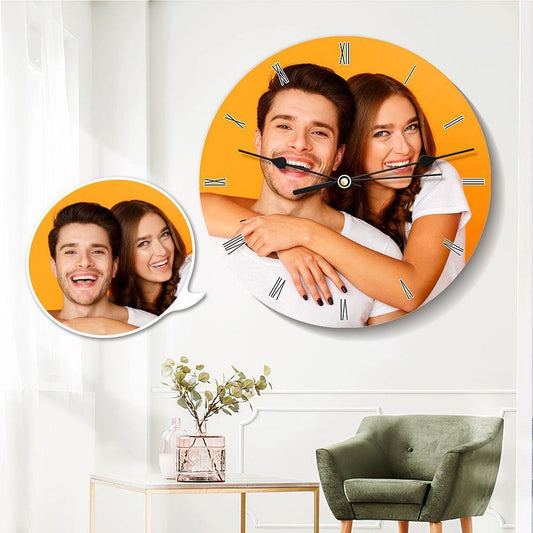 Custom Round Wall Clock - DigiVirt