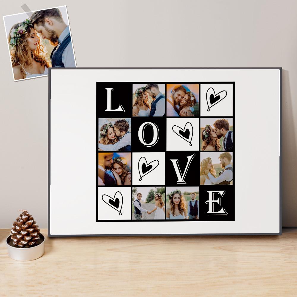 Custom Wall Art Decorative Painting Framed Gift For Couples - DigiVirt