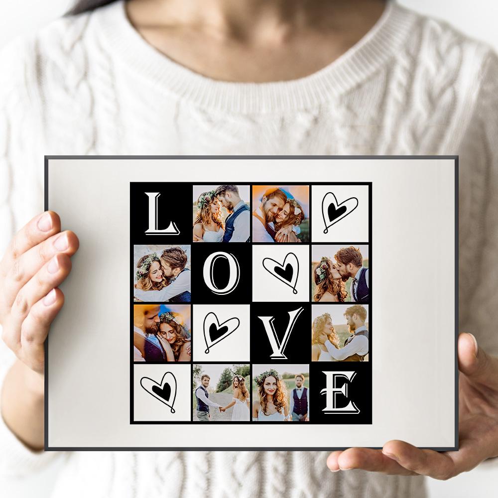 Custom Wall Art Decorative Painting Framed Gift For Couples - DigiVirt