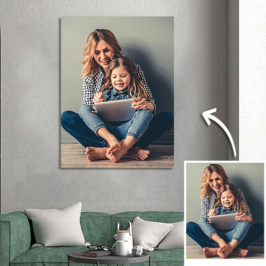 Custom Wall Decor Canvas Prints Photo Oil Painting 30*40cm Frameless - DigiVirt