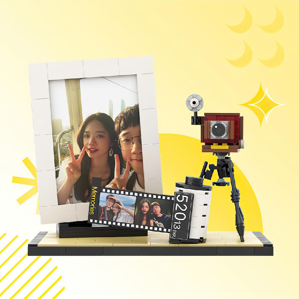 Customized Photo Building Brick Photo Frame Film Puzzle Toy Couple Gift Decoration Home - DigiVirt
