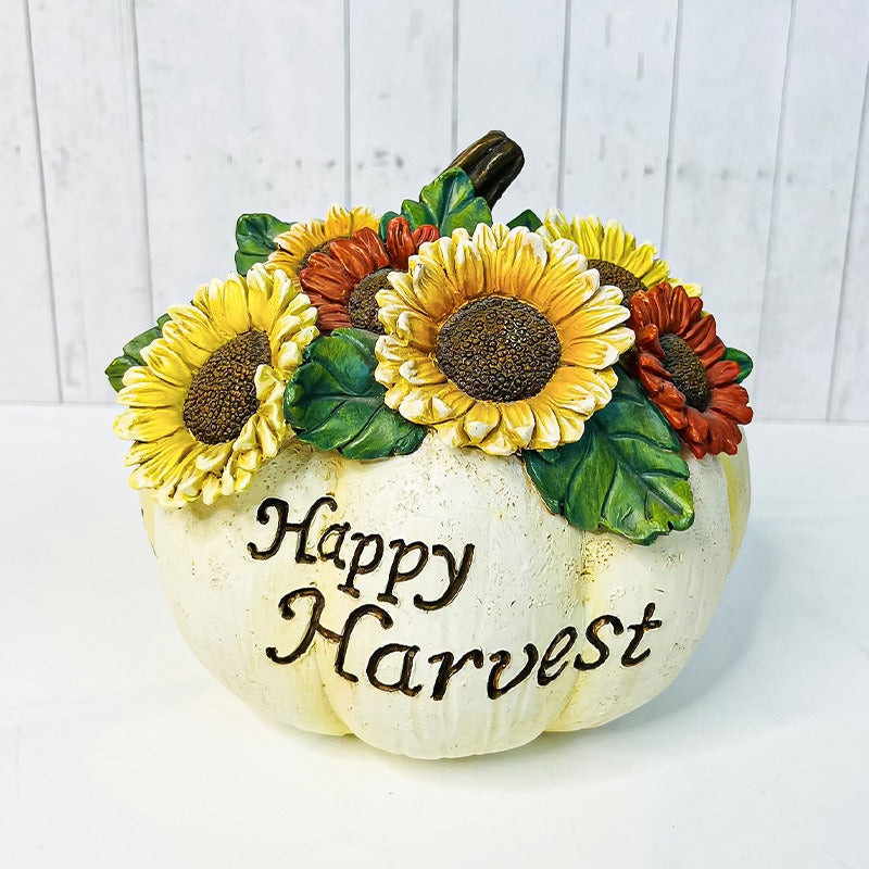 Pumpkin decorative resin ornaments