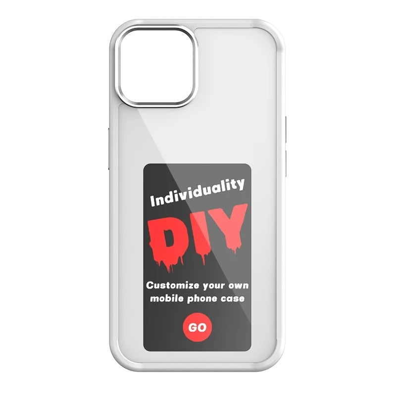 E-ink Screen Phone Case Unlimited Screen Projection Personalized Phone Cover Battery Free New Designer Luxury Phone Case - DigiVirt