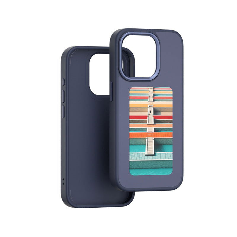 E-ink Screen Phone Case Unlimited Screen Projection Personalized Phone Cover Battery Free New Designer Luxury Phone Case - DigiVirt