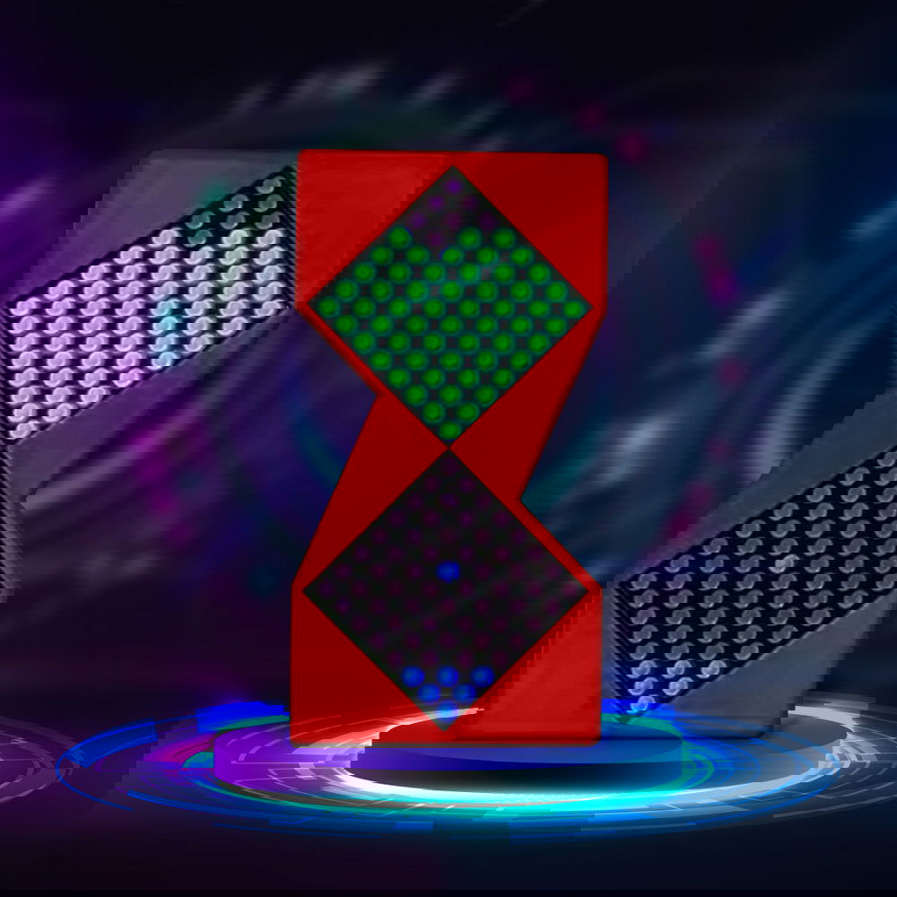 Electronic Hourglass Cyberpunk Desktop Hourglass Meter Clock Desktop Decoration Gift - DigiVirt