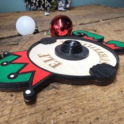 Elf Santa Clause Surveillance Ornament Christmas Elf Ornament St. Clause Cam Pendant Christmas decorations - DigiVirt