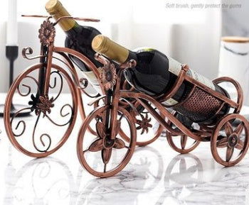 European Style Wine Rack Creative Wine Rack Retro Wrought Iron Wine Rack Fashion Home Decoration Wine Bottle - DigiVirt