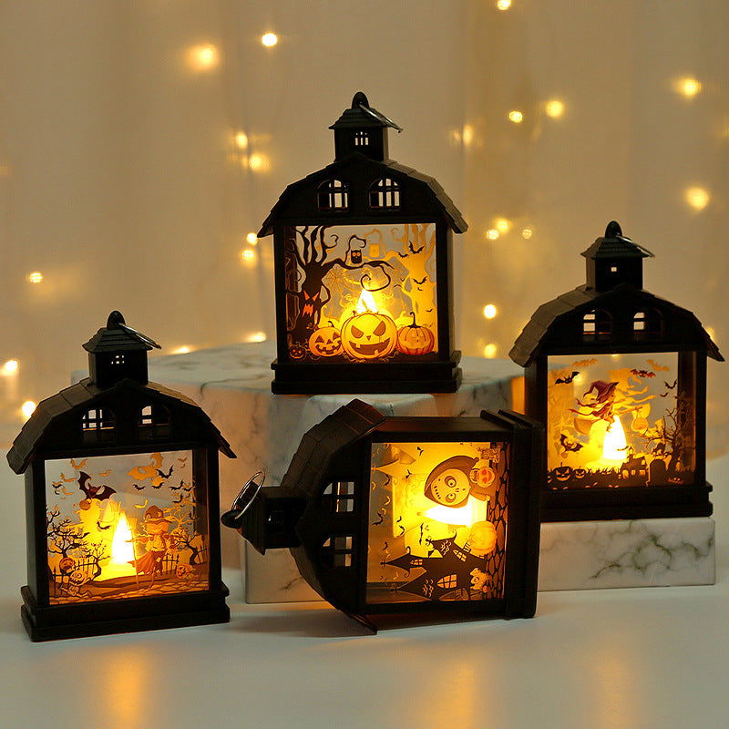 Halloween Decoration Props Halloween Party Supplies Headlamp Creative Led Wind Lamp Pendant - DigiVirt