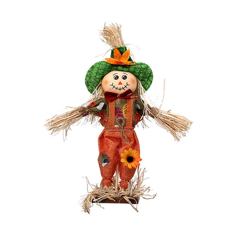 Halloween Decoration Pumpkin Witch Scarecrow Decoration Ghost Festival Haunted House Window Bar Scene Layout Props Supplies - DigiVirt