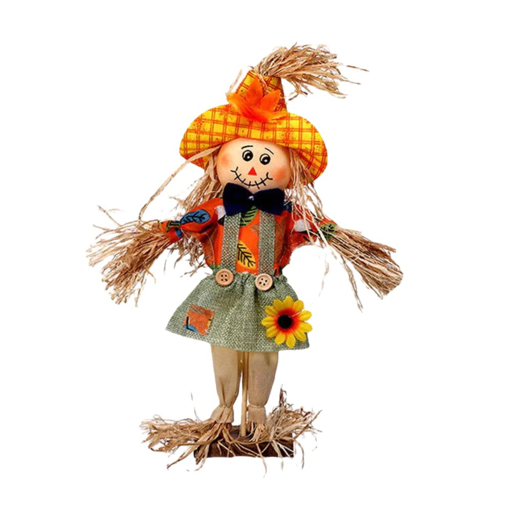 Halloween Decoration Pumpkin Witch Scarecrow Decoration Ghost Festival Haunted House Window Bar Scene Layout Props Supplies - DigiVirt