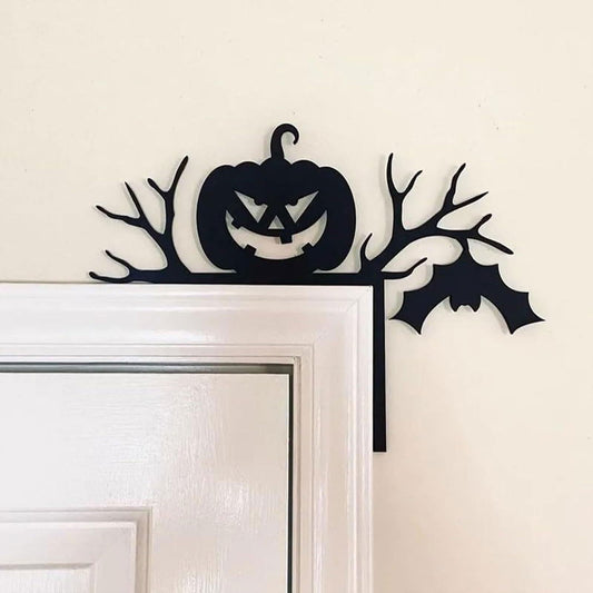 Halloween Door Topper Halloween Door Frame Decoration Door Top Wall Ornament Halloween Door Corner Sign - DigiVirt