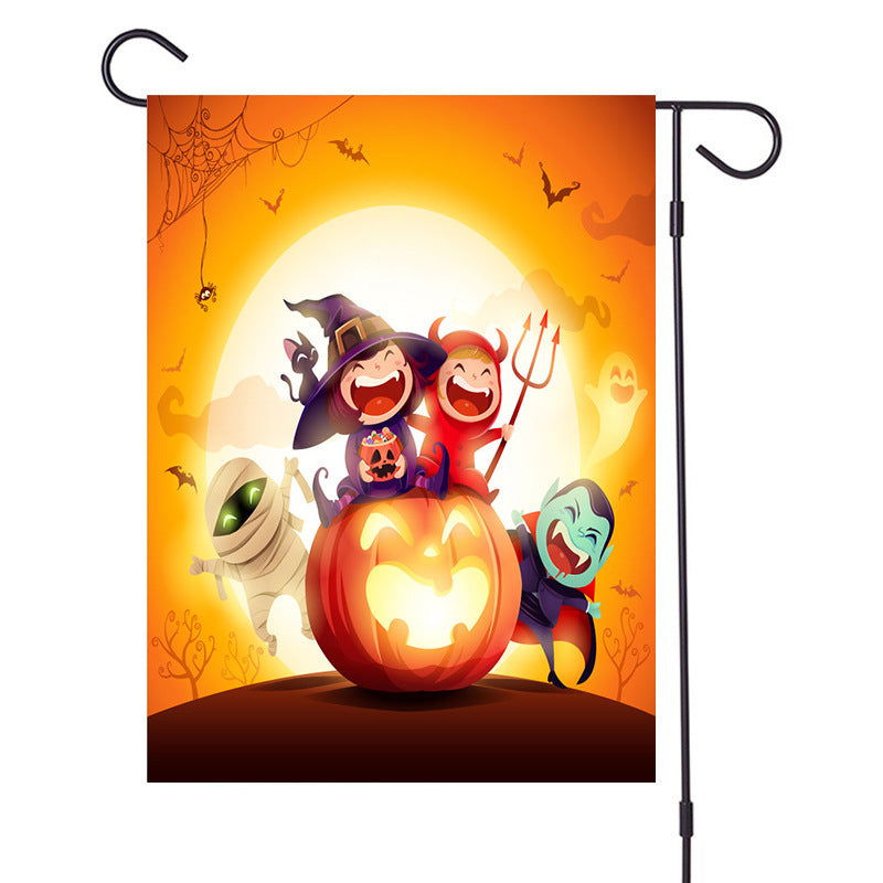 Halloween Series Garden Banner - DigiVirt