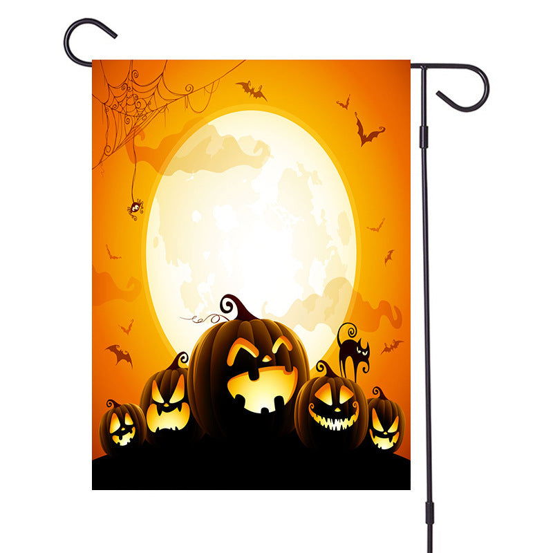 Halloween Series Garden Banner - DigiVirt