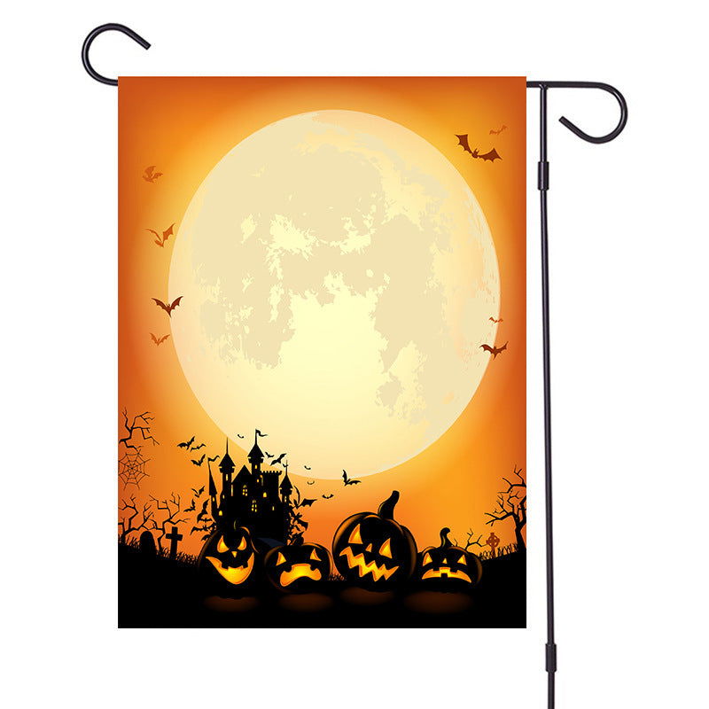 Halloween Series Garden Banner - DigiVirt