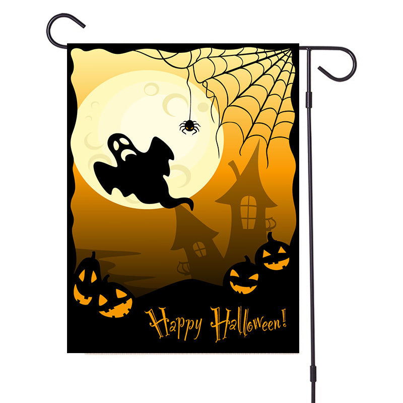 Halloween Series Garden Banner - DigiVirt