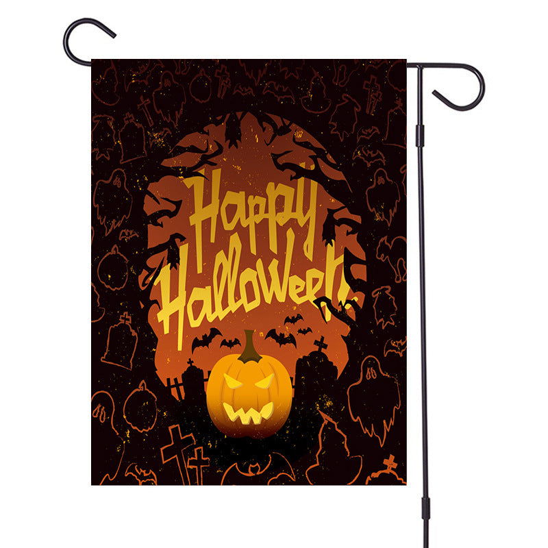 Halloween Series Garden Banner - DigiVirt