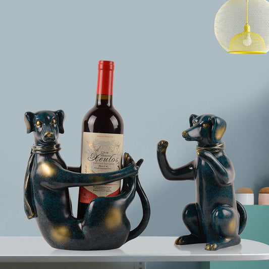 Home Wine Rack Decoration European Luxury Home Living Room - DigiVirt