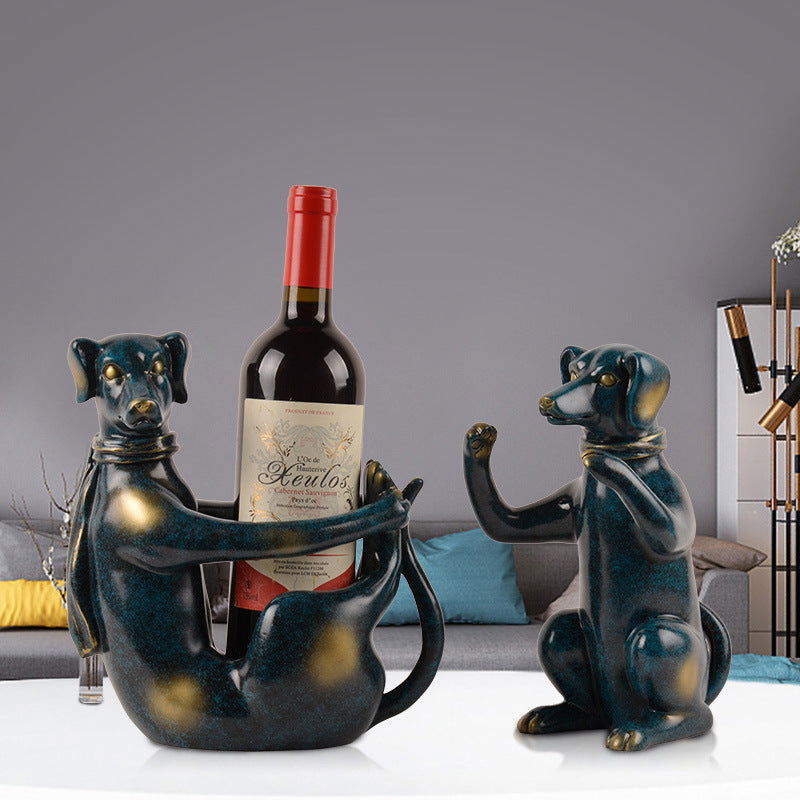Home Wine Rack Decoration European Luxury Home Living Room - DigiVirt